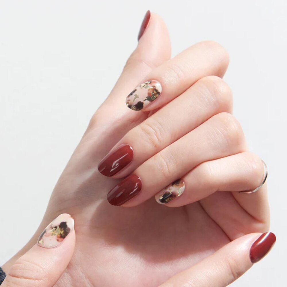 BRAND NEW Box - - Zinipin  / GelLight Semi Cured Gel Nail Strips - SALON COLOR